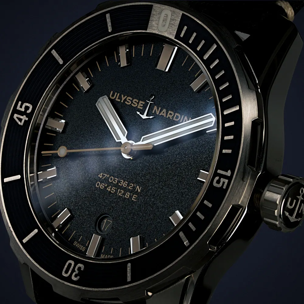 Ulysse Nardin Diver Ref. 8163-175/93, photo 1 | Island Time Watches