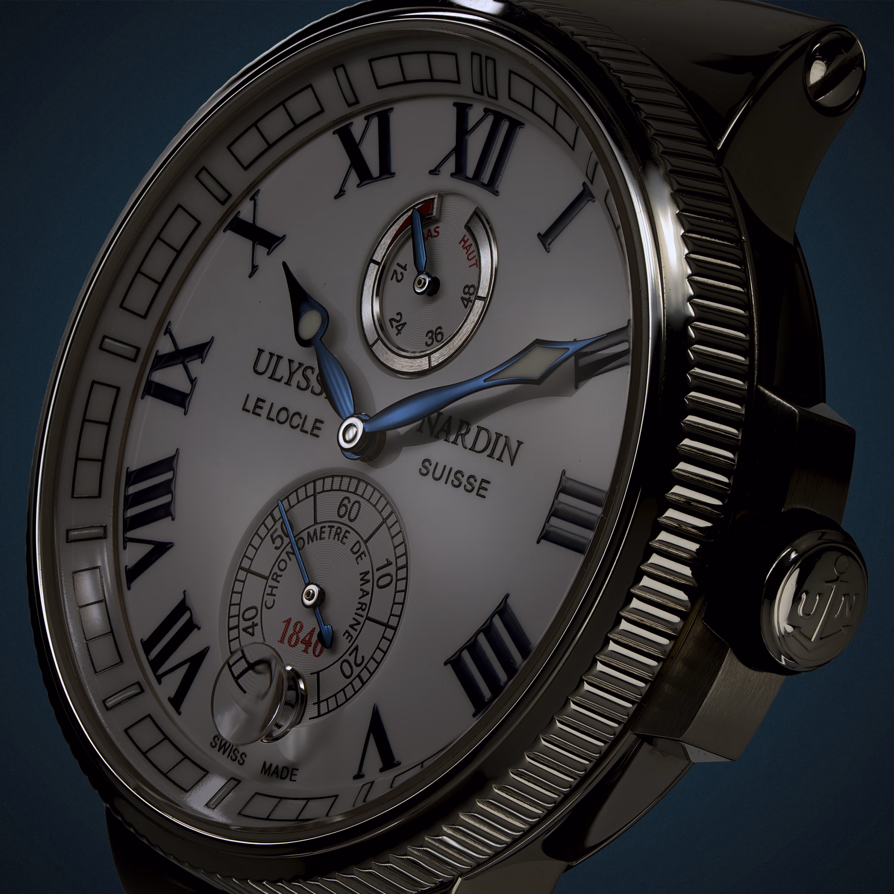 Enlarged watch photo