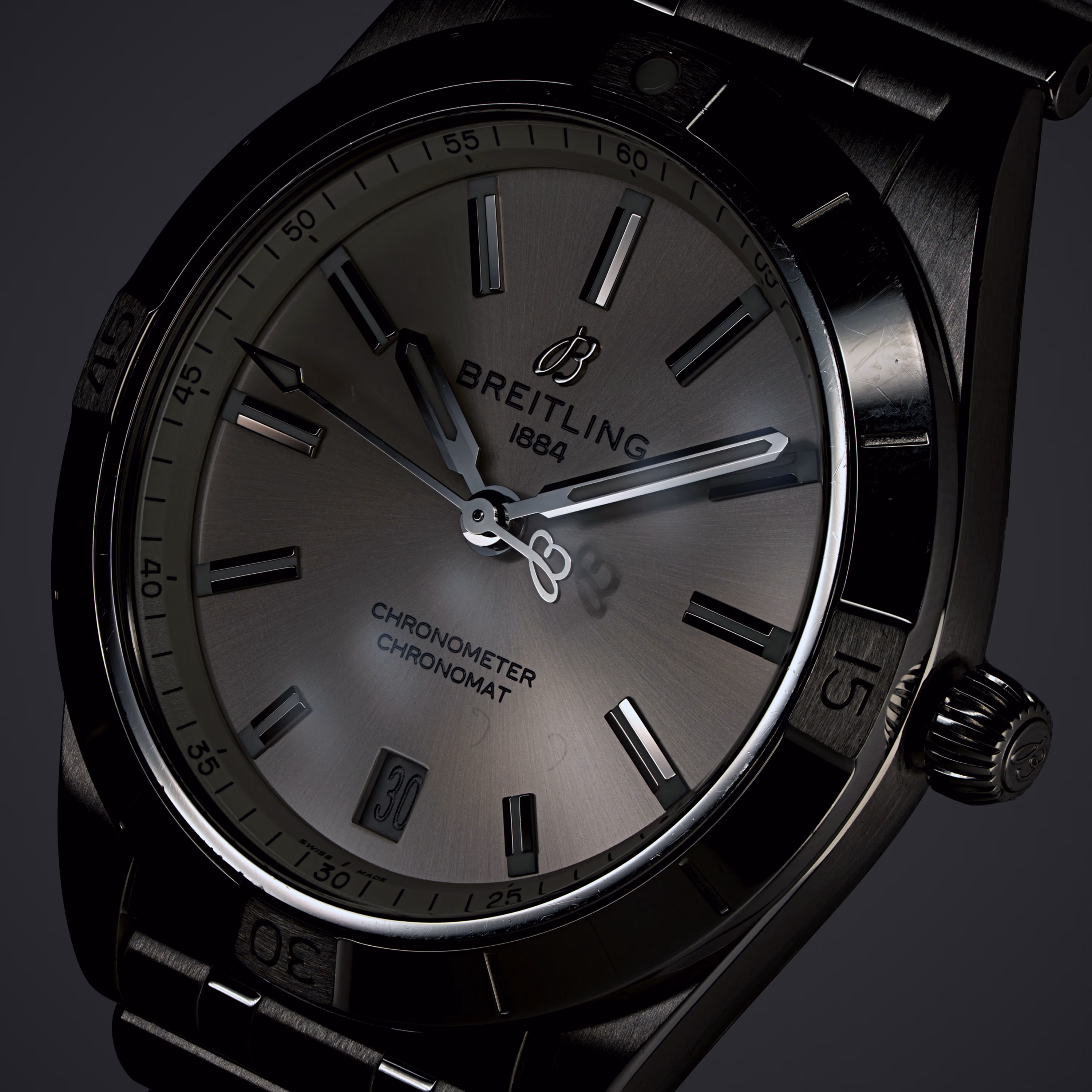 Enlarged watch photo