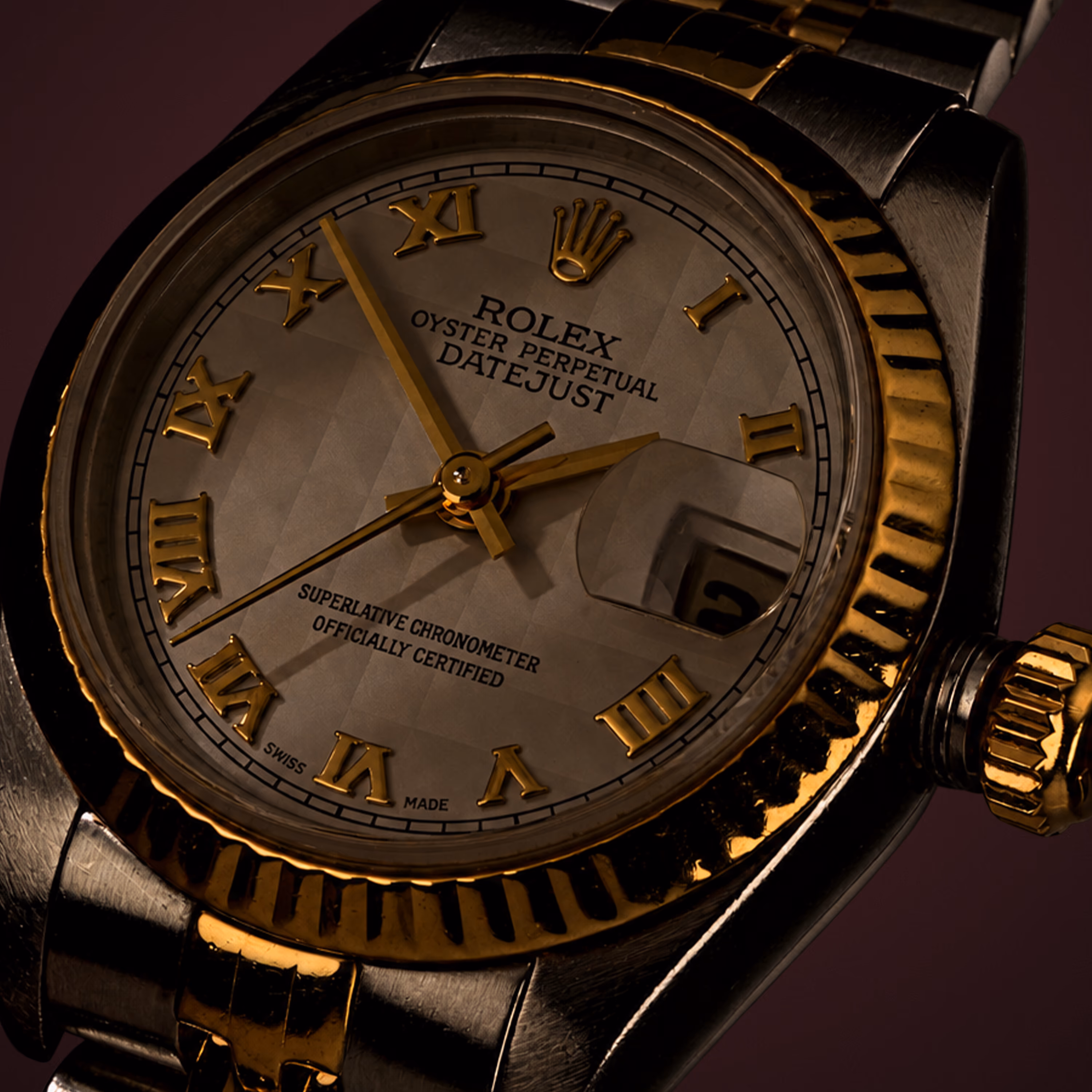 Enlarged watch photo