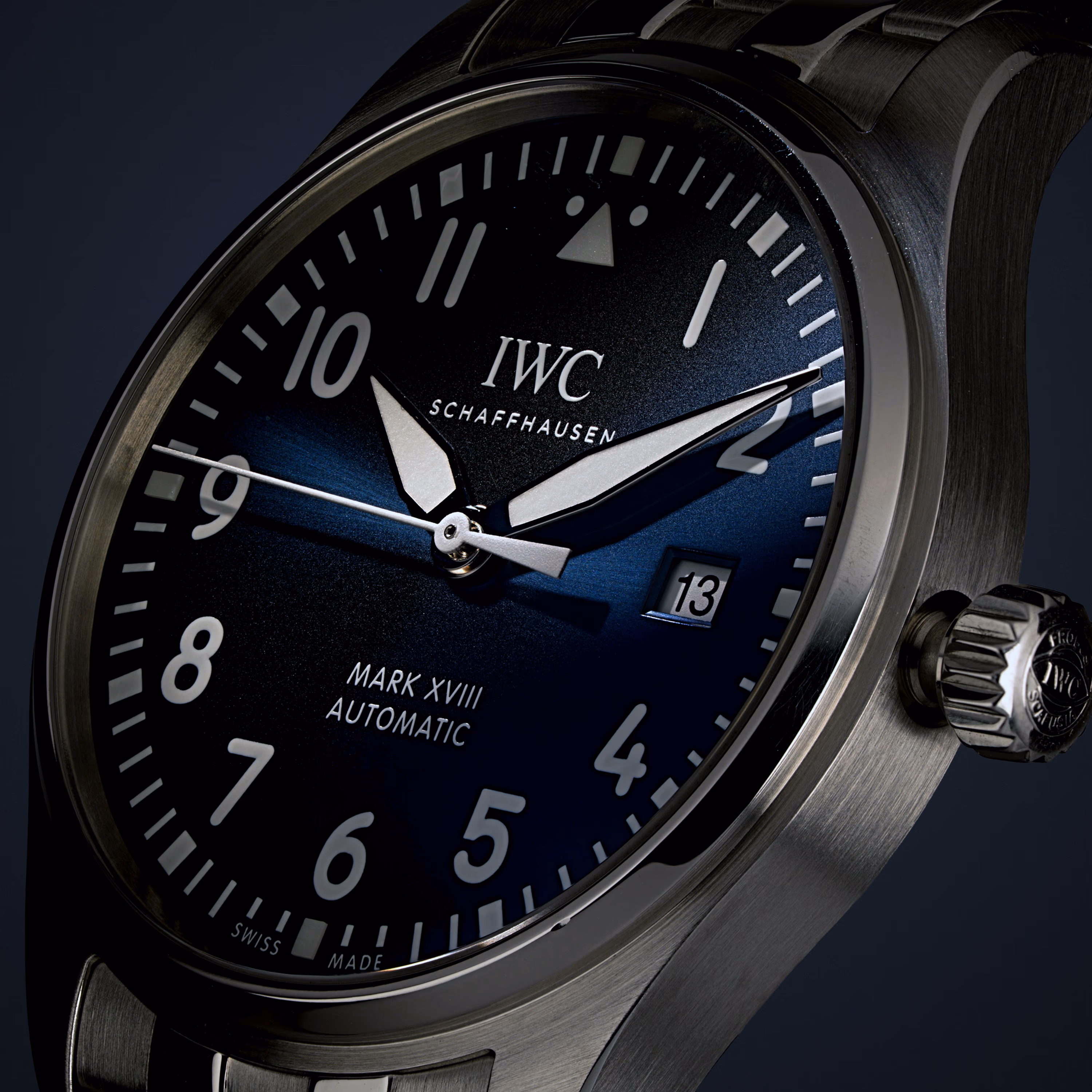 Enlarged watch photo