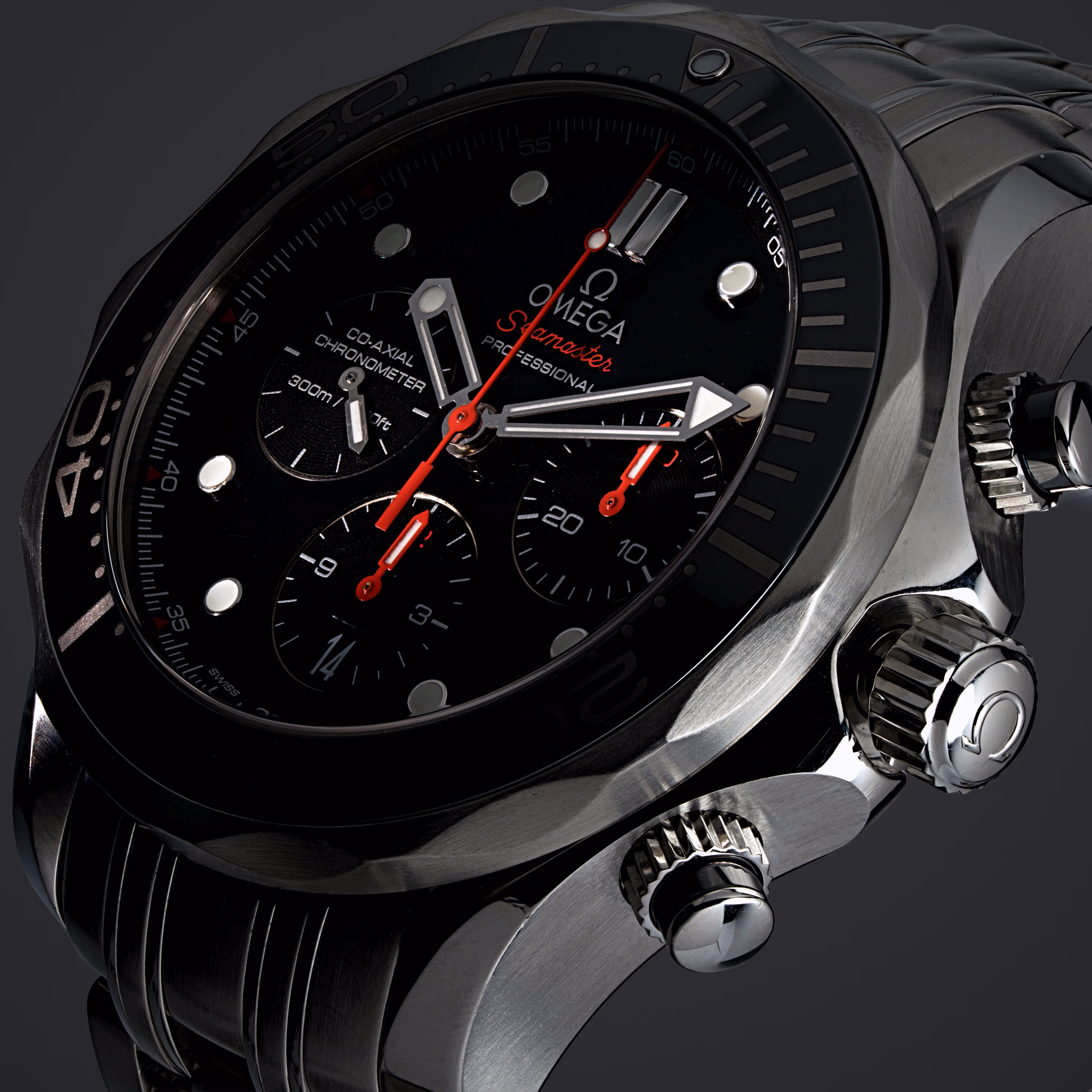 Enlarged watch photo