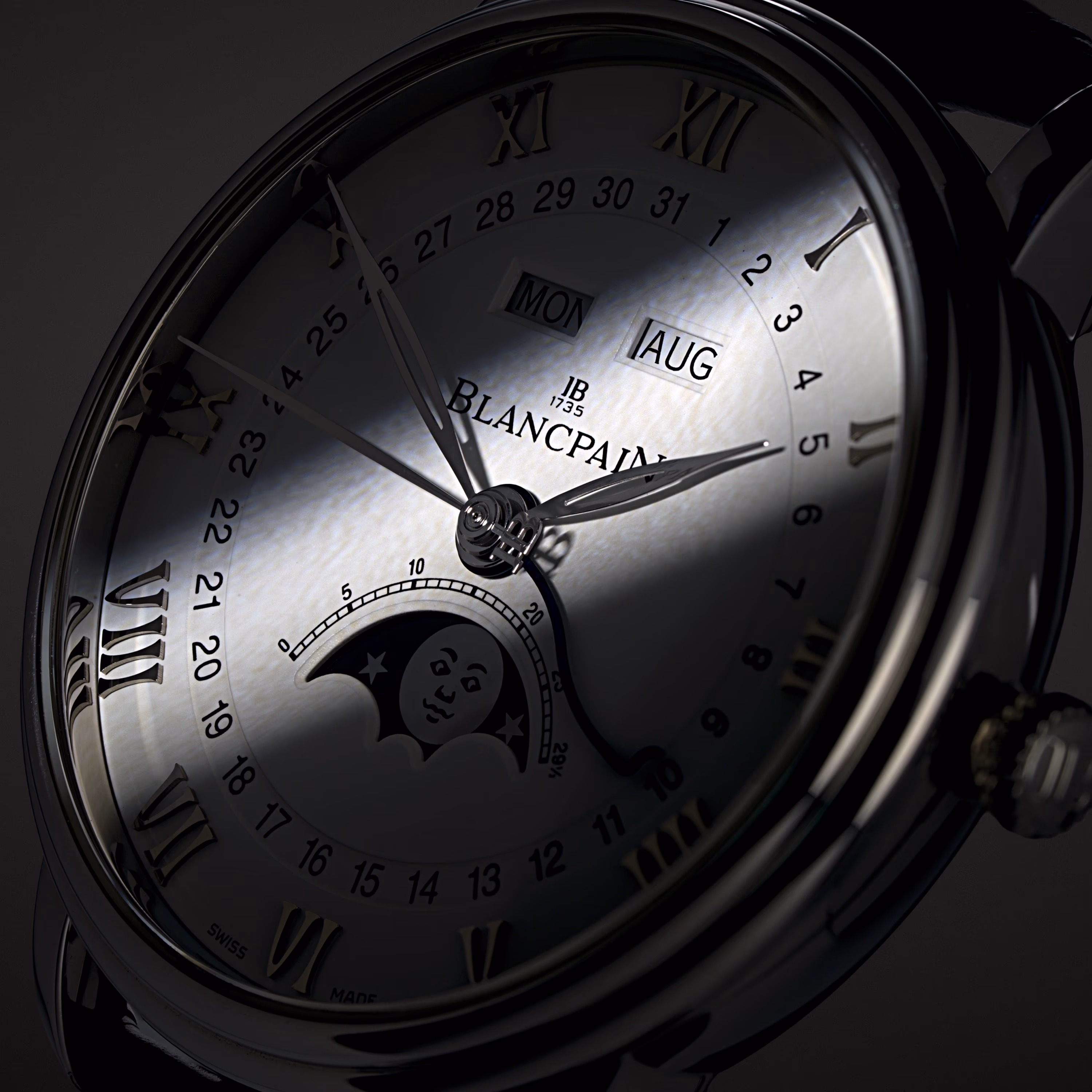 Enlarged watch photo